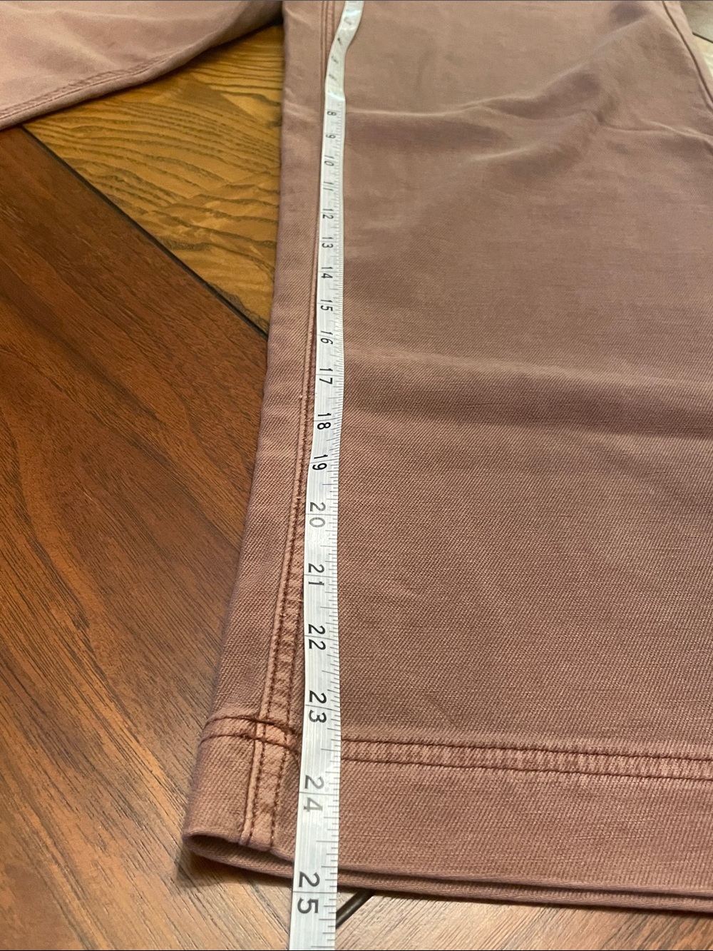 Maurices Women's High-Rise Cropped Wide Leg in Light Brown M91 - Picture 5 of 9
